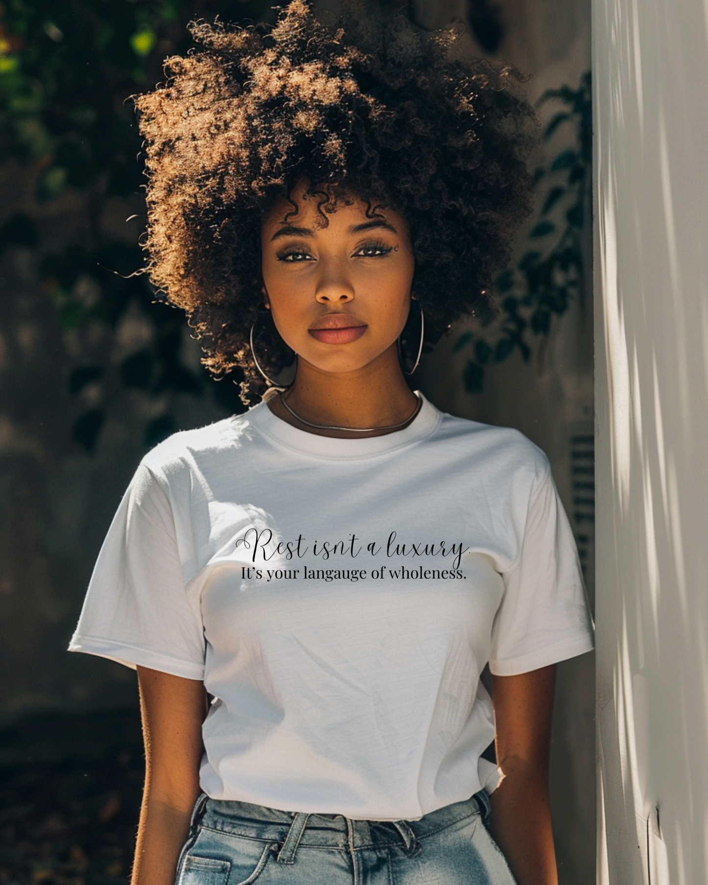 The "Rest Isn't a Luxury" Tee